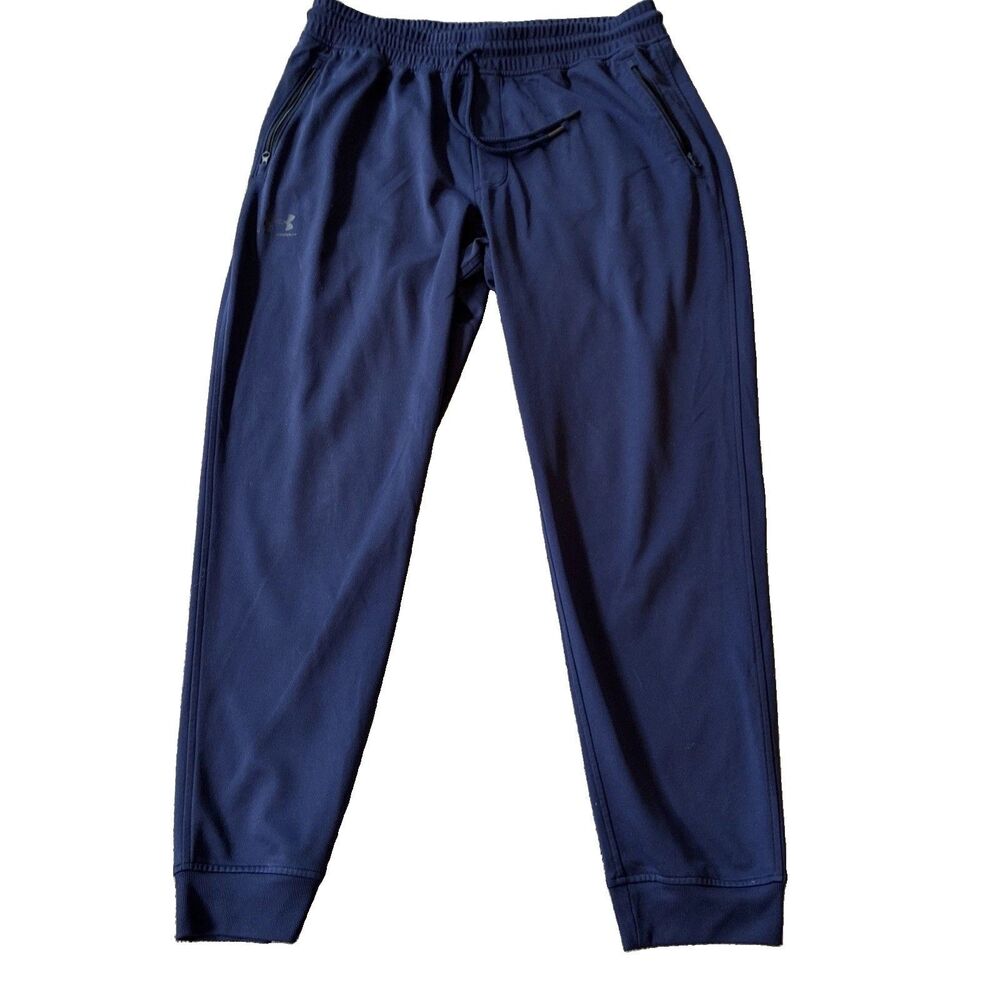 Under Armour UA Sportstyle Men's Joggers Keeps You Warm Size XL Blue